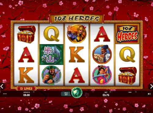 108 Heroes casino slots