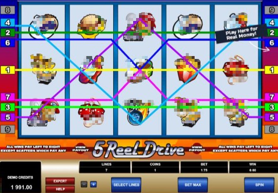 5 Reel Drive Casino Slots