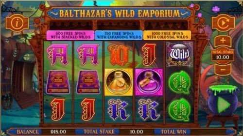 Balthazar's Wild Emporium Casino Slots