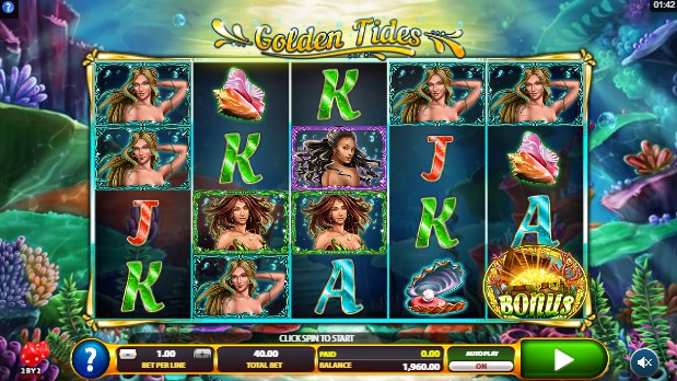 Golden Tides Casino Slots