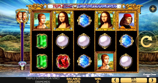 Triple Double Da Vinci Diamonds Casino Slots
