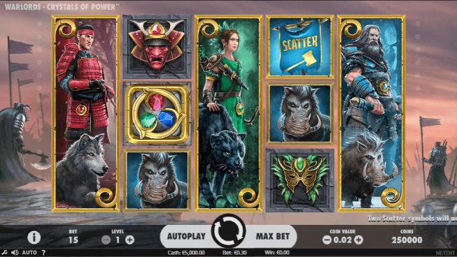 Warlords – Crystals of Power Casino Slots